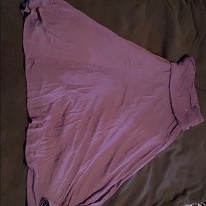 Purple maxi skirt / dress